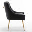Chaise d'appoint en velours beige Baudel-1563904544