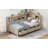 Twin Size Wood Daybed With Storage Shelves And 3 Drawers-2105134281