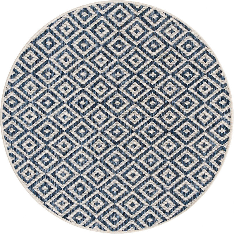 Tapis d'extérieur Destiny, Rond 4 pi