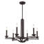 Lustre classique / traditionnel à 6 lumières de style bougie Dedham-22375501