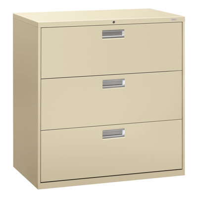 600 Series 3-Drawer Lateral Filing Cabinet