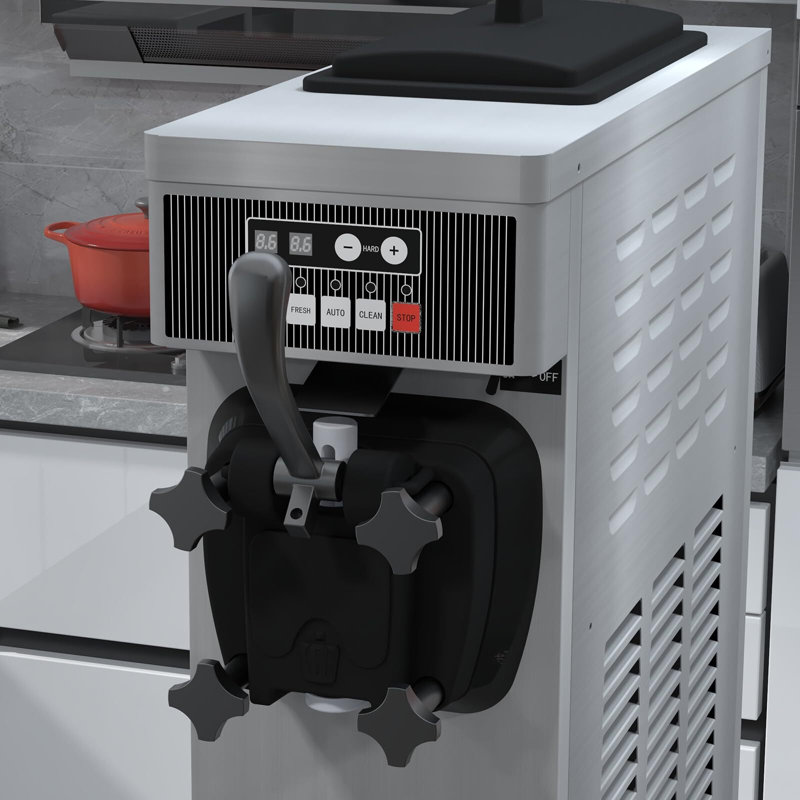Machine à crème glacée molle - 4,7 à 5,8 gal / H, écran tactile ACL, 1200 W