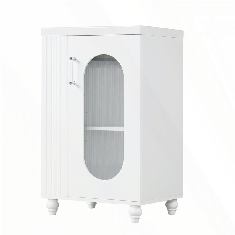 20" Bathroom Vanity with Sink, White