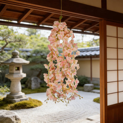 Guirlande artificielle en soie artificielle pour fleurs