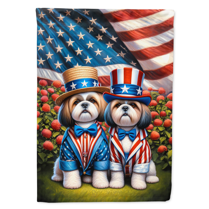 Drapeau All American Garden, Shih tzu