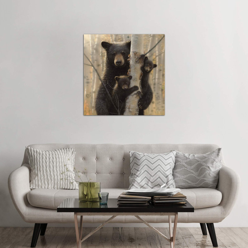 Mama Bear by Collin Bogle - Wrapped Canvas Print, 66.04 cm H x 66.04 cm W x 3.175 cm D