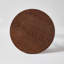 Table d'appoint ronde 100% bois massif de style moderne, 19,21 pouces, rustique, centrale, ovale, facile à déplacer, pour la chambre à coucher