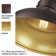 Castillon 1-Light Pendant Light with Metal Dome Shade