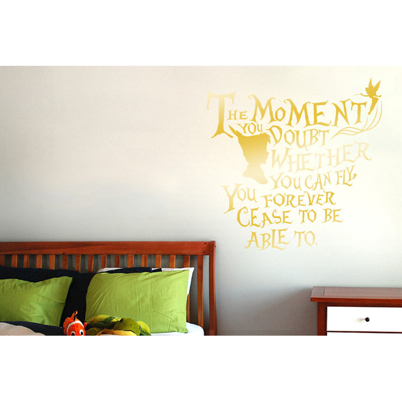 Wall Decal, Shiny Gold