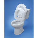 Standard Hinged Raised Toilet Seat Extension