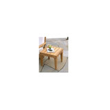 Macleod Outdoor Square Teak Side Table