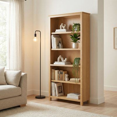 Malila 180cm H x 90cm W Bookcase