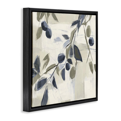 Cadre flottant doux de verdure méditerranéenne, design par Mona Grace