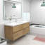 Ensemble de meuble-lavabo mural simple 60 po Momoe-1336575787