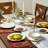 Embossed Dinnerware Tabletops Gallery 12PC Set
