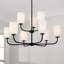Lustre à niveaux simple 9 lumières Krush-1196077970