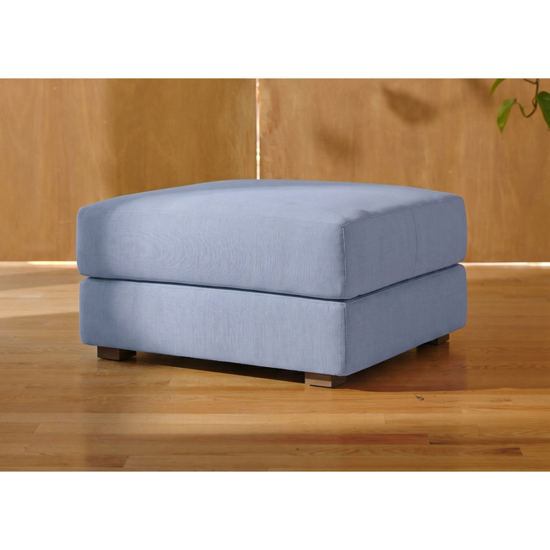 All-Natural Elevate Ottoman, Thistle Hemp Blend