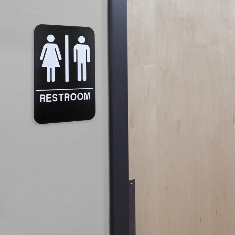 Enseigne de toilettes
