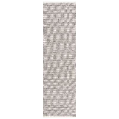 Vermont Flat Weave Wool/Cotton Rug in Brown