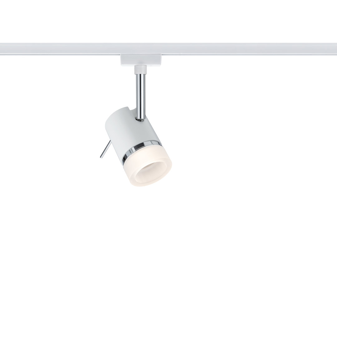 Paulmann Licht Paulmann No. 95363 URail Spot Pipe Weiß,Chrom ohne Leuchtmittel, max. 10W GU10