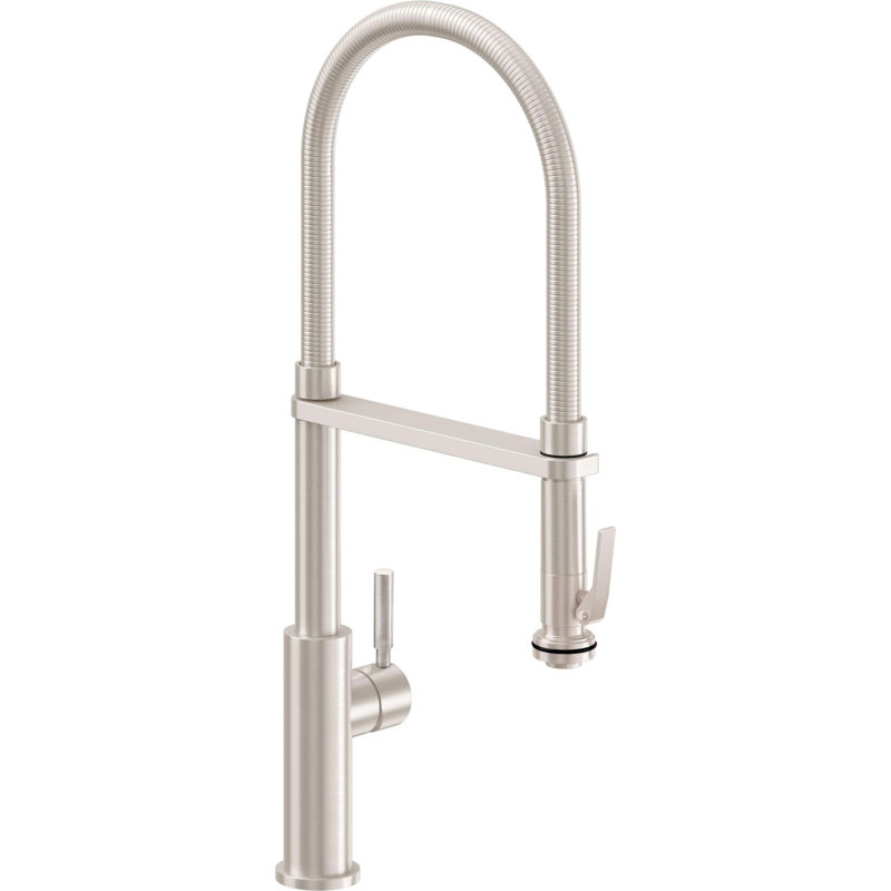 Corsano Culinary Pull-Out Kitchen Faucet with Squeeze or Button Sprayer, Oil Rubbed Bronze, ST Series, Squeeze Sprayhead