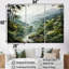 «Tropical Wilderness Escape IV», ensemble d'art mural sur toile Jungle-107742768-107742771