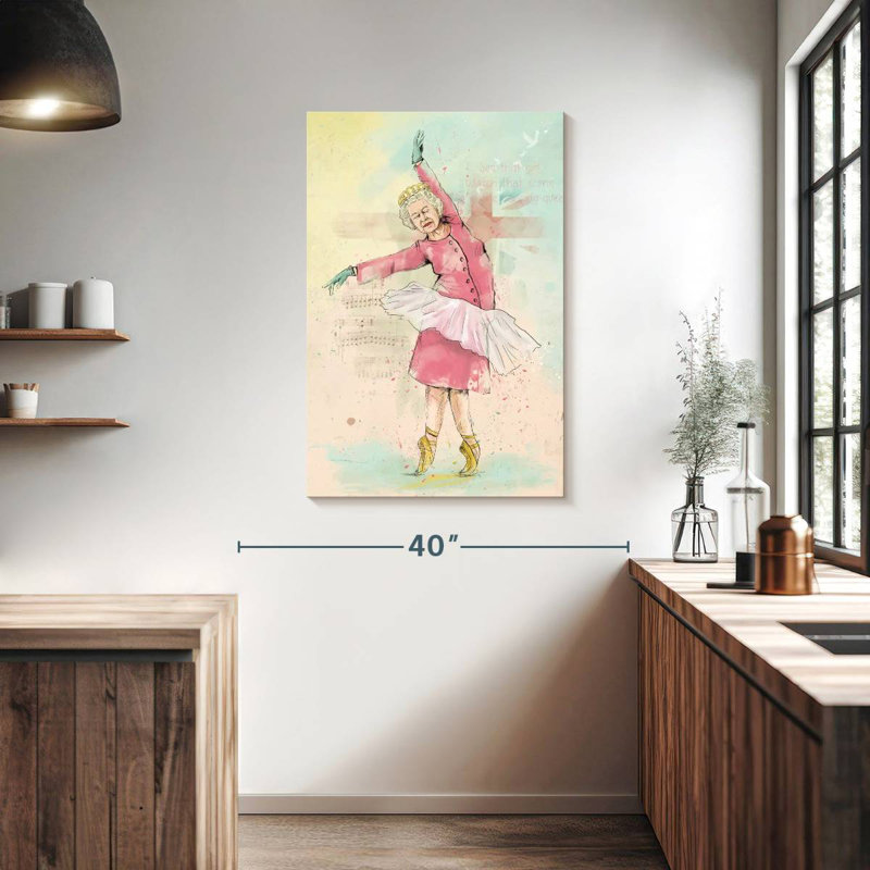 Leisha Dancing Queen, 39" H x 26" W