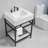 24" Natural Carrara Marble Console Bathroom Vanity-1208127022-1232766894