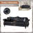 Bilbil 82.67'' Faux Leather Sofa With 2 Toss Pillows-850950511