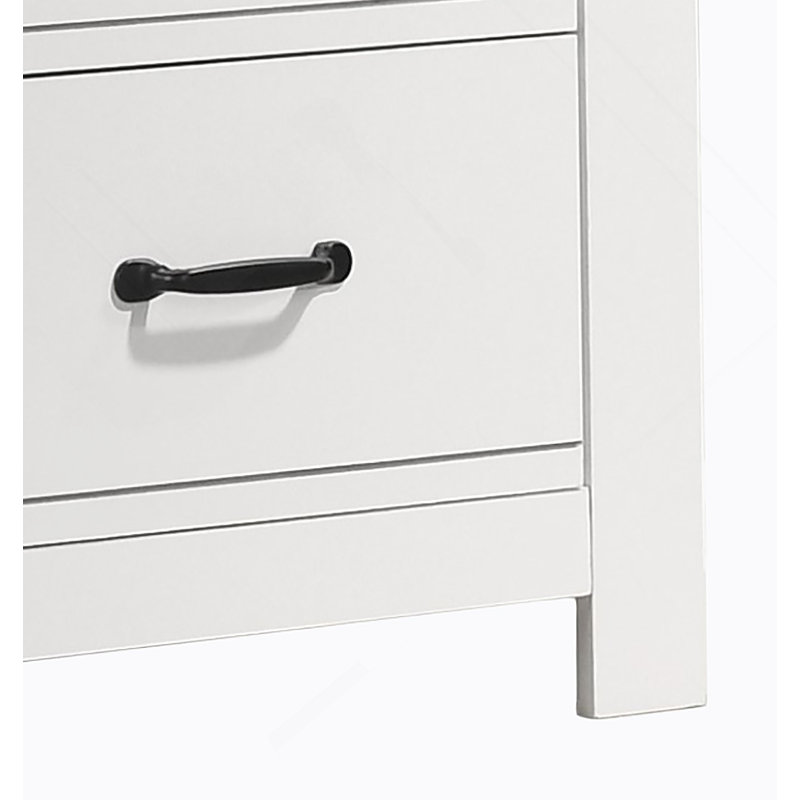 2-Drawer Nightstand, Bedside Table For Home