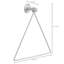 Triangle Metal Wall Mounted Towel Ring-861082578