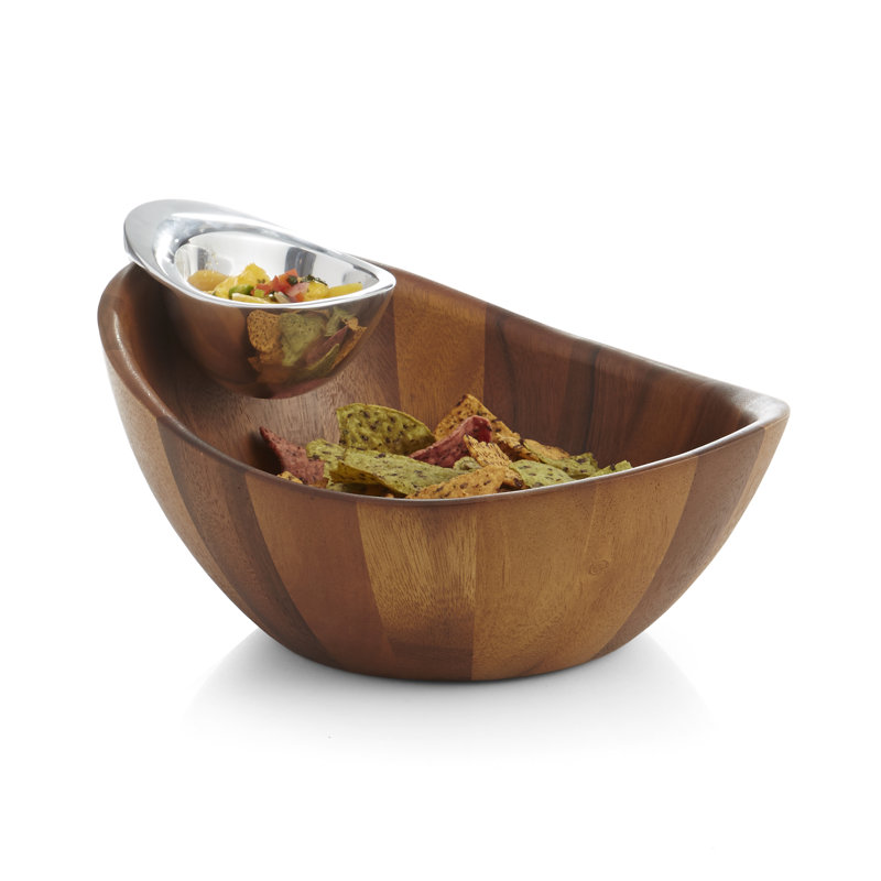 Nambe Harmony Chip & Dip