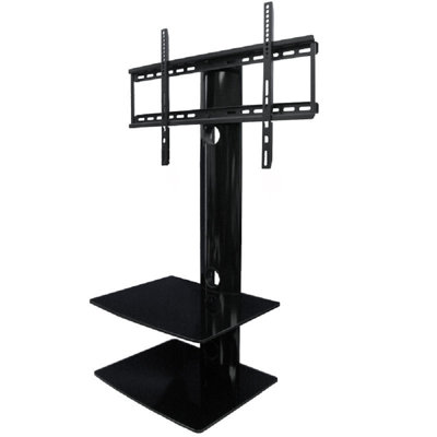 Support de plancher fixe noir Viqueque pour support de 80 lb