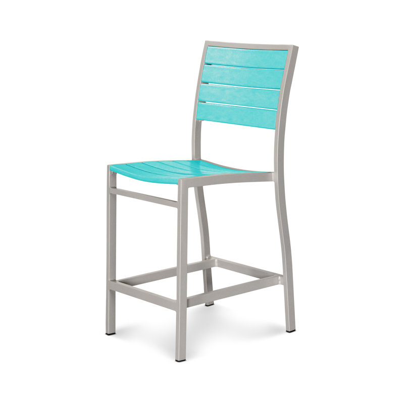 Chaise d'appoint de bureau POLYWOOD, Aruba, Blanc