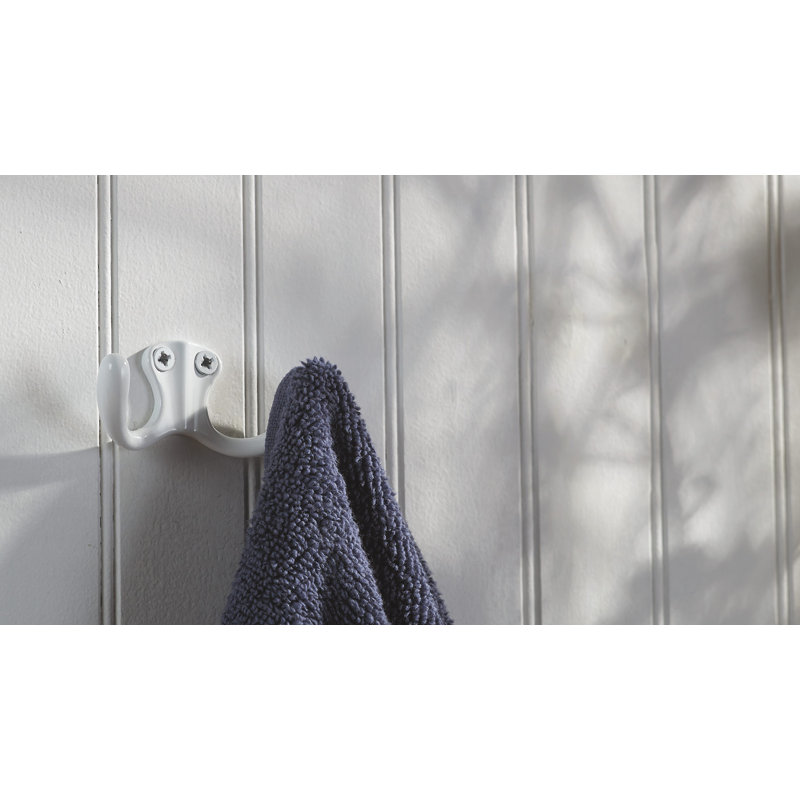 Metal 2 - Hook Wall Hook, White