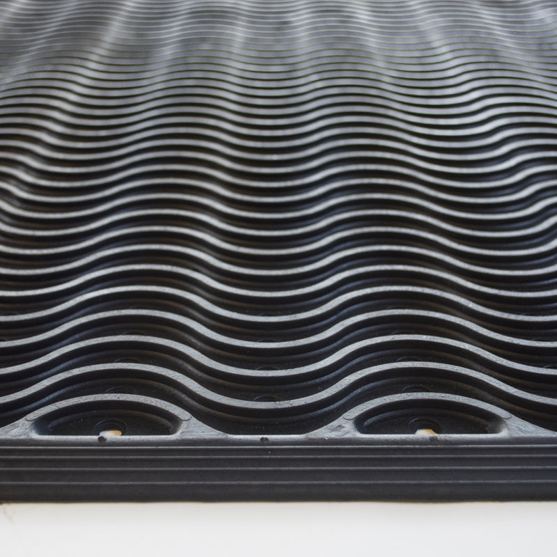 Solid Color Water Resistant Non-Skid Kitchen Mat