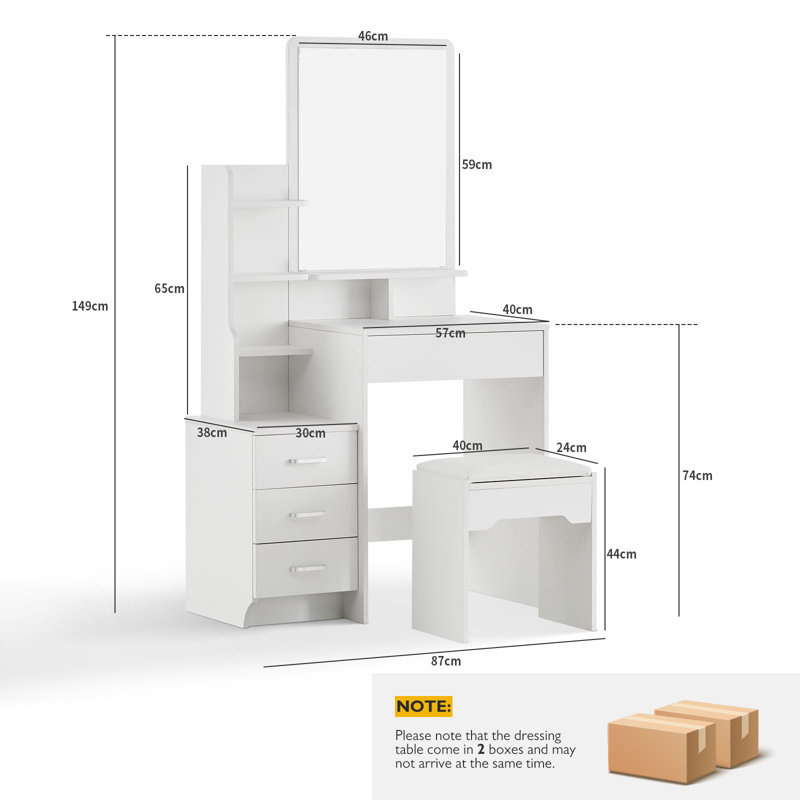 Dressing Table with Mirror
