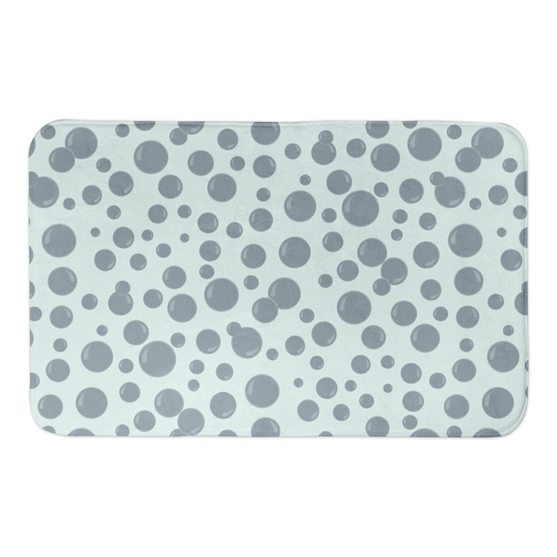 Microfiber Non-Slip Bath Mat, Green