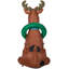Bouée gonflable Scooby Doo comme renne
