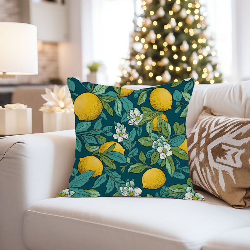 Food and Kitchen Lemon Dreams XII Modern, 20"H x 20"W
