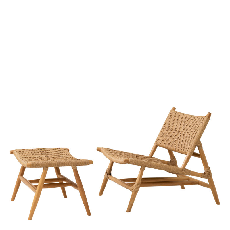 Laroc Outdoor Teak Lounge Chair