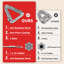 Pare-soleil triangulaire Amgo Pro Ring-108213750-108213757