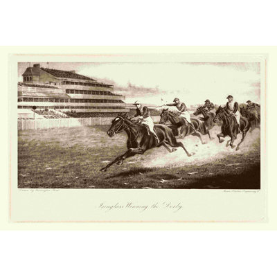 " Winning The Derby " by Harington Bird Painting Print