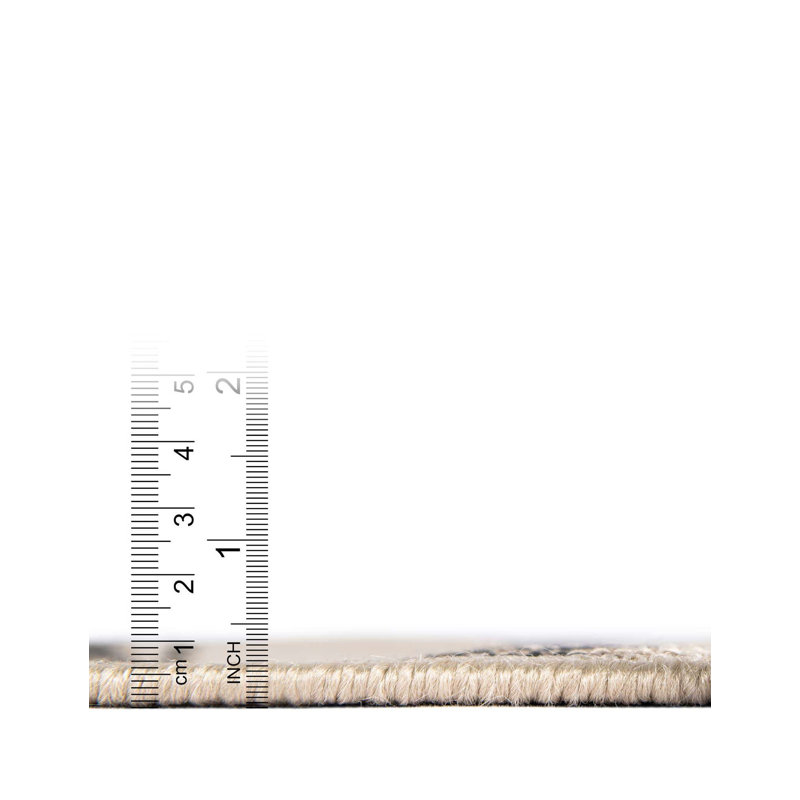 Tapis intérieur / extérieur Angelys, Carré 7 pi 10 po