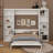 Murphy Bed With Desk And Bookshelf-107088677