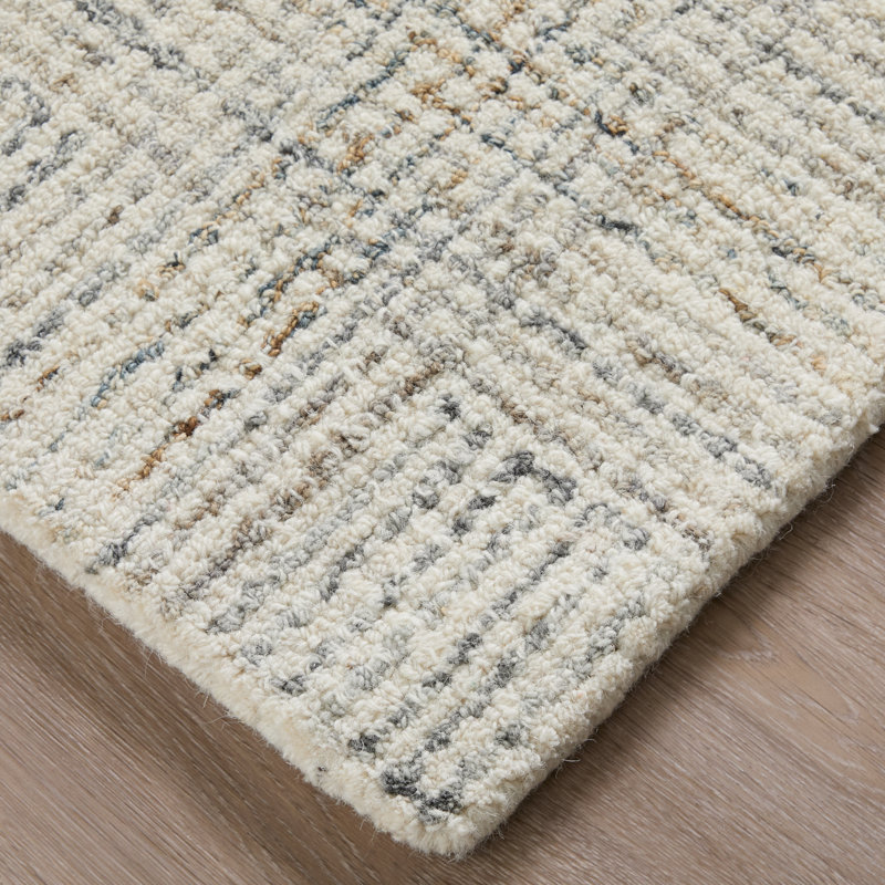 Tapis rectangulaire en laine Bushwick, Rectangle 9 pi x 12 pi