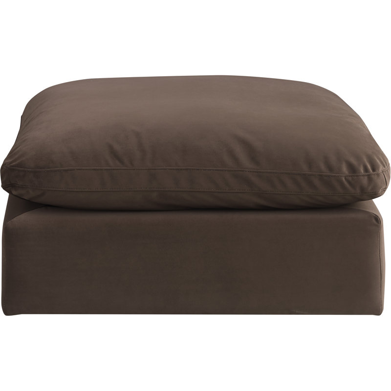 Repose-pieds Humair, Velours brun