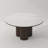 Fairmont 59" Round Sintered Stone Dining Table Seats 6-351538466