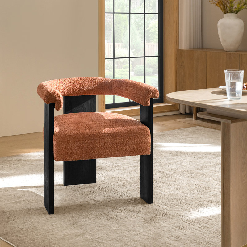Chaise de salle à manger Weisberg, Corail
