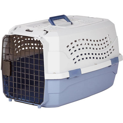 2-Door Top-Load Hard-Sided Dogs, Cats Pet Travel Carrier